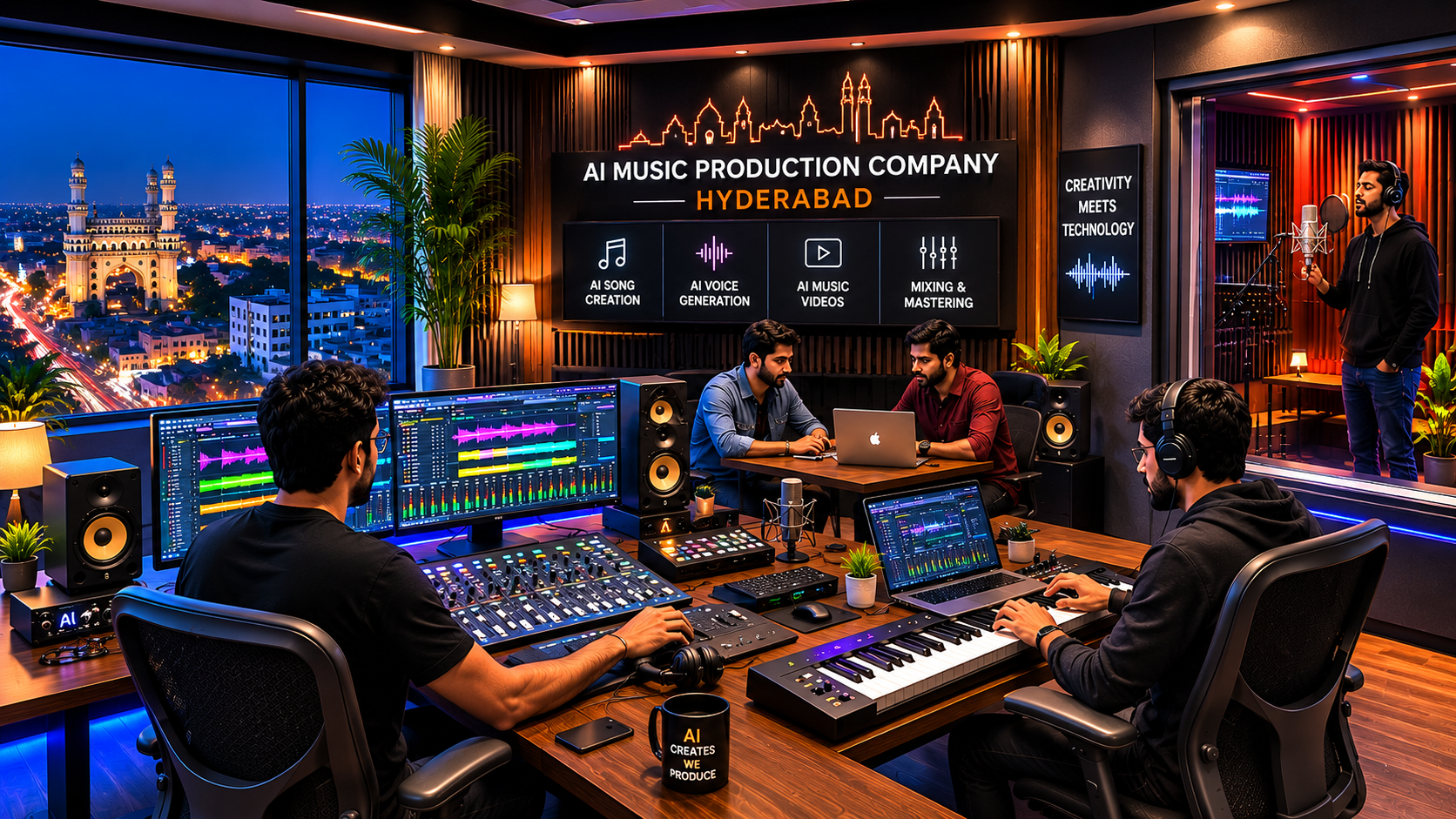 Why Choose an AI Music Production Company in Hyderabad